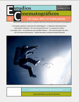 ESTUDIOS CINEMATOGRFICOS NUM 37 3D: AQU, ALLA Y EN TODAS PARTES