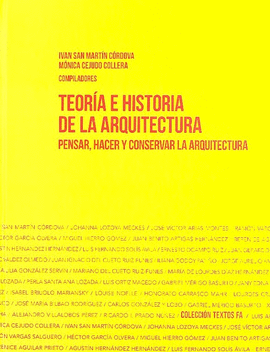 TEORA E HISTORIA DE LA ARQUITECTURA