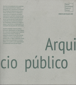 ARQUITECTURA, SERVICIO PBLICO Y ENTORNO