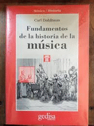 FUNDAMENTOS DE LA HISTORIA DE LA MÚSICA