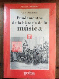 FUNDAMENTOS DE LA HISTORIA DE LA MSICA