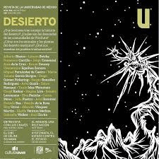 DESIERTO. REVISTA DE LA UNIVERSIDAD DE MEXICO NUM 884