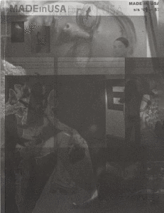 MADE IN USA. ISSUE 1 FALL/WINTER 1999-2000