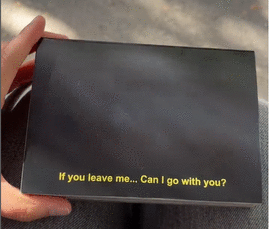 IF YOU LEAVE ME CAN I GO WITH YOU