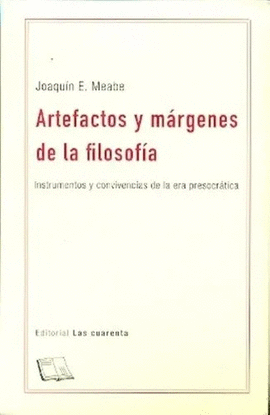 ARTEFACTOS Y MÁRGENES DE LA FILOSOFÍA