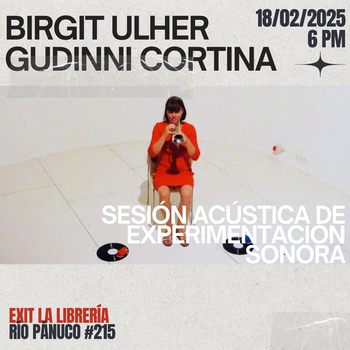 SESIN ACUSTICA EXPERIMENTAL  BIRGIT ULHER/GUDINNI CORTINA 